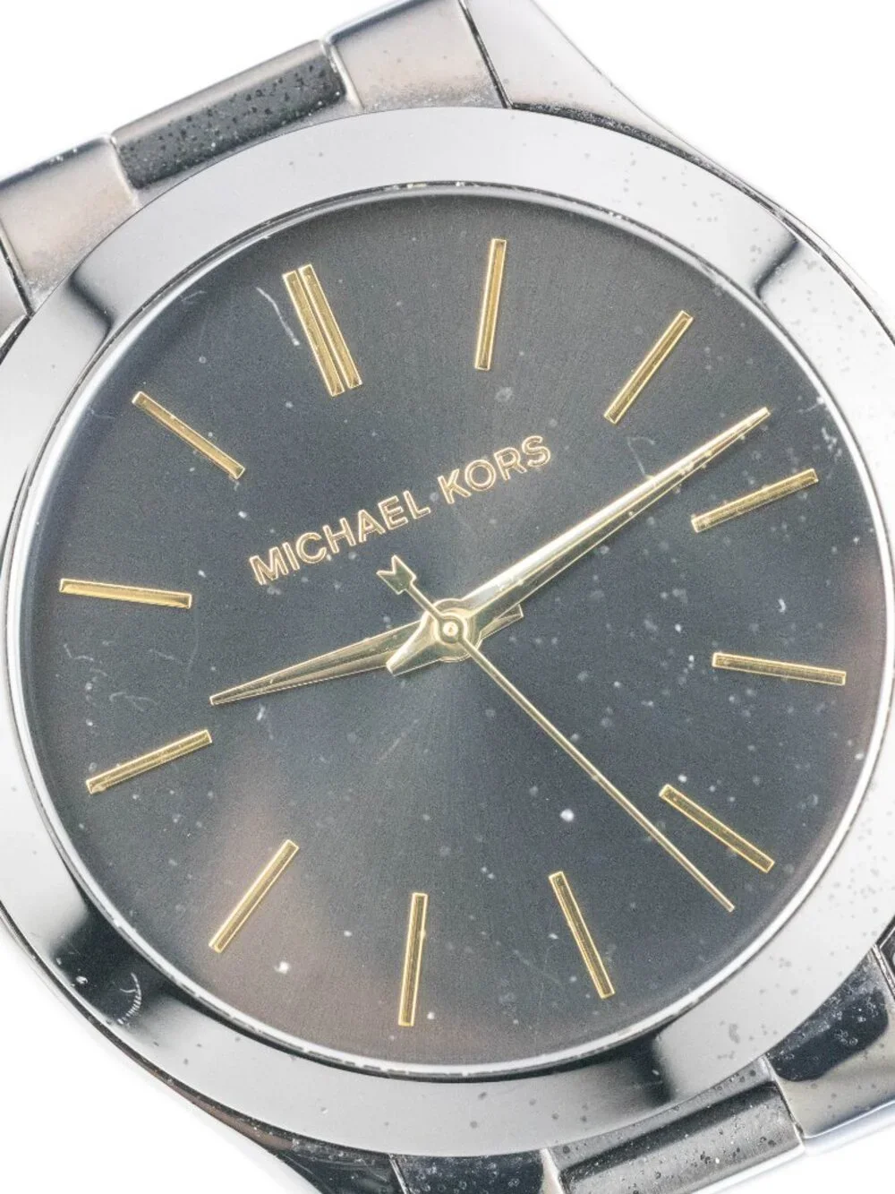 Michael Kors MK-3221 Three-Hand Quartz Analog Women's Watch New Battery